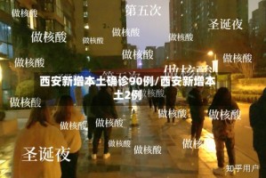 西安新增本土确诊90例/西安新增本土2例