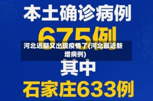 河北近期又出现疫情了(河北最近新增病例)