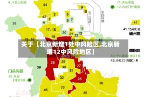 关于【北京新增1处中风险区,北京新增12中风险地区】