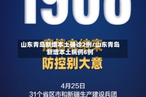 山东青岛新增本土确诊2例/山东青岛新增本土病例6例