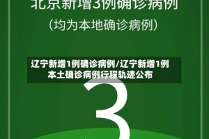 辽宁新增1例确诊病例/辽宁新增1例本土确诊病例行程轨迹公布