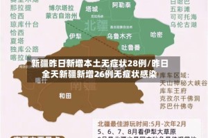 新疆昨日新增本土无症状28例/昨日全天新疆新增26例无症状感染