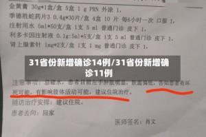 31省份新增确诊14例/31省份新增确诊11例