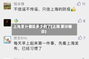 上海累计确诊多少例了(上海 累计确诊)