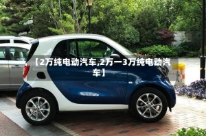 【2万纯电动汽车,2万一3万纯电动汽车】