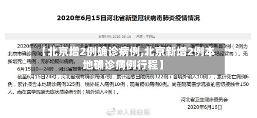 【北京增2例确诊病例,北京新增2例本地确诊病例行程】-第1张图片