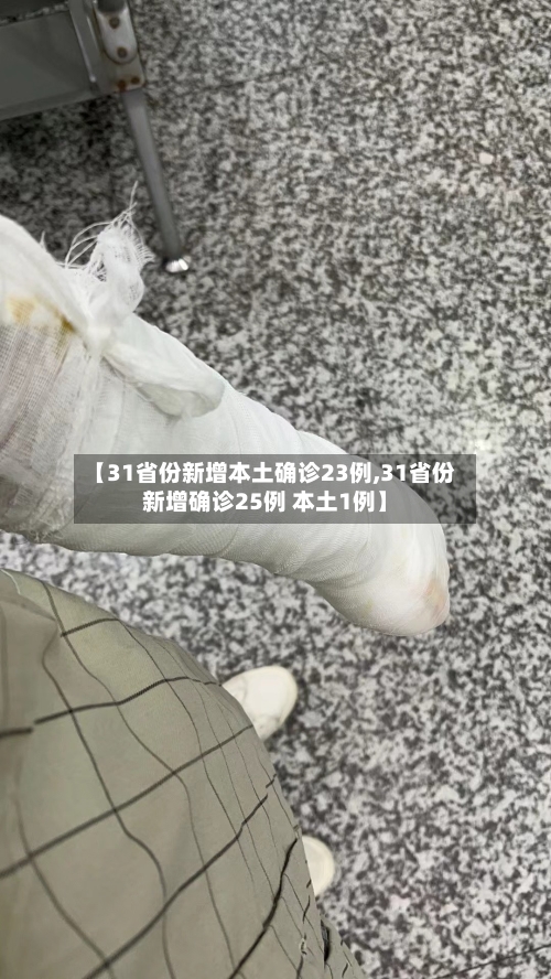 【31省份新增本土确诊23例,31省份新增确诊25例 本土1例】-第1张图片