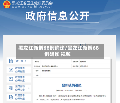黑龙江新增68例确诊/黑龙江新增68例确诊 视频-第2张图片