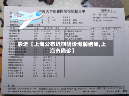 最近【上海公布近期确诊溯源结果,上海市确诊】-第1张图片