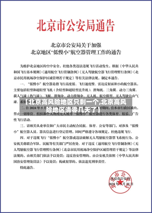 【北京高风险地区只剩一个,北京高风险地区清零几天了】-第1张图片