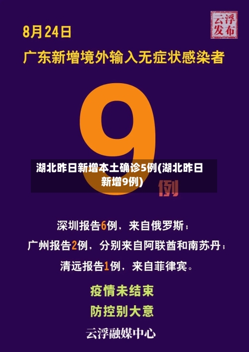 湖北昨日新增本土确诊5例(湖北昨日新增9例)-第1张图片