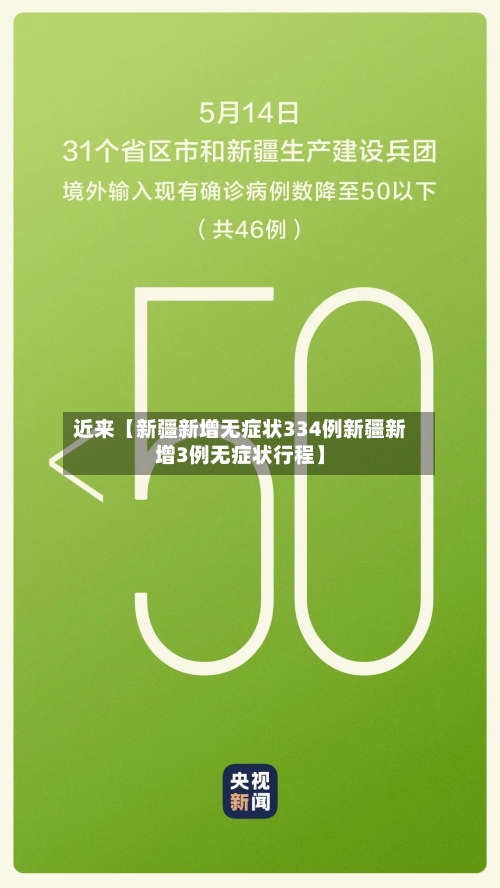 近来【新疆新增无症状334例新疆新增3例无症状行程】-第3张图片