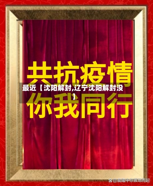 最近【沈阳解封,辽宁沈阳解封没】-第2张图片